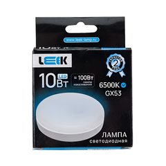 LEEK Лампа 10W 6000K GX53